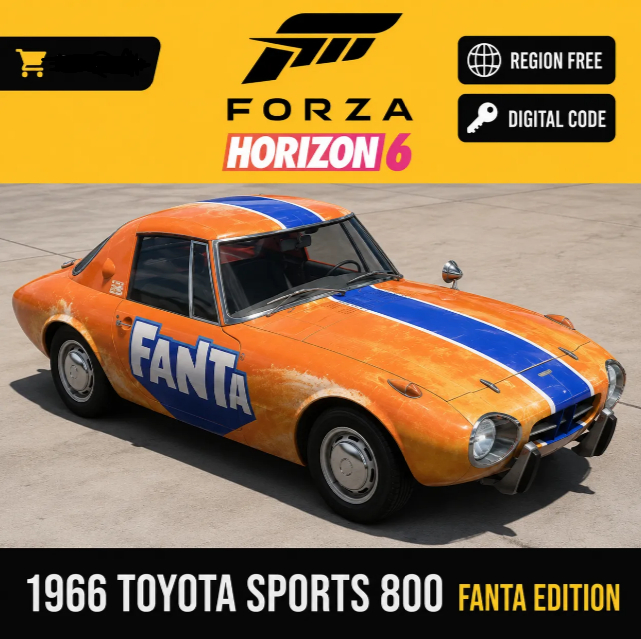 Toyota Sports 800 Fanta Edition 1966 - Forza Horizon 6 | Xbox / PC
