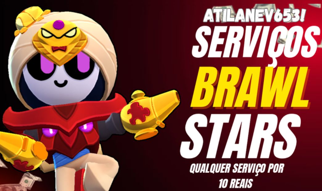 Serviços Brawl stars por 10 reais