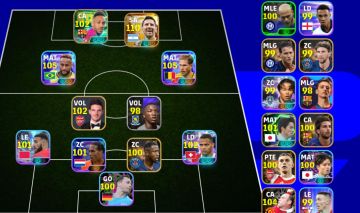 Conta Messi 110, neymar de bruyne Server BR