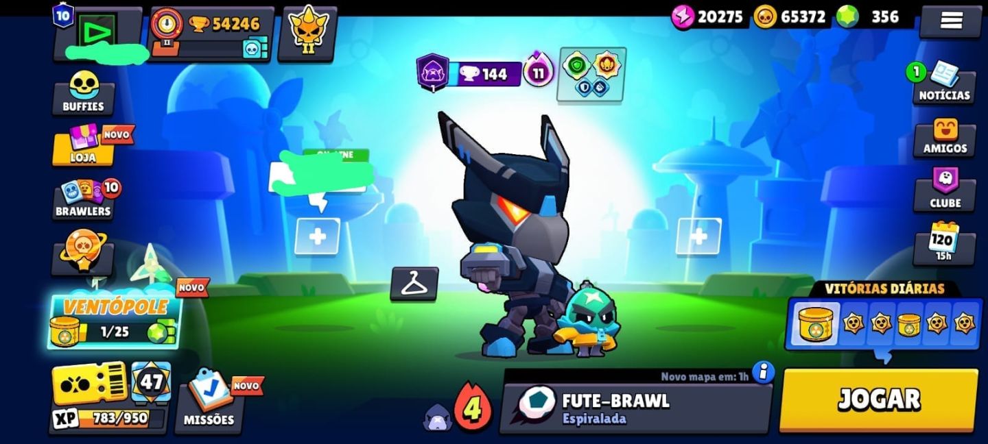 Conta brawl stars super rara, Full Gold,skins e Brawlers upados