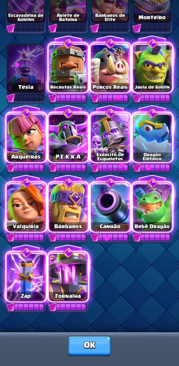 QUEIMA DE ESTOQUE CONTA CLASH ROYALE ULTIMA ARENA