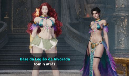 CONTA AION 2 CLERIC 2200 DE GS,96kCP, LV 45 COM ARQUEIRA ALT LV 45