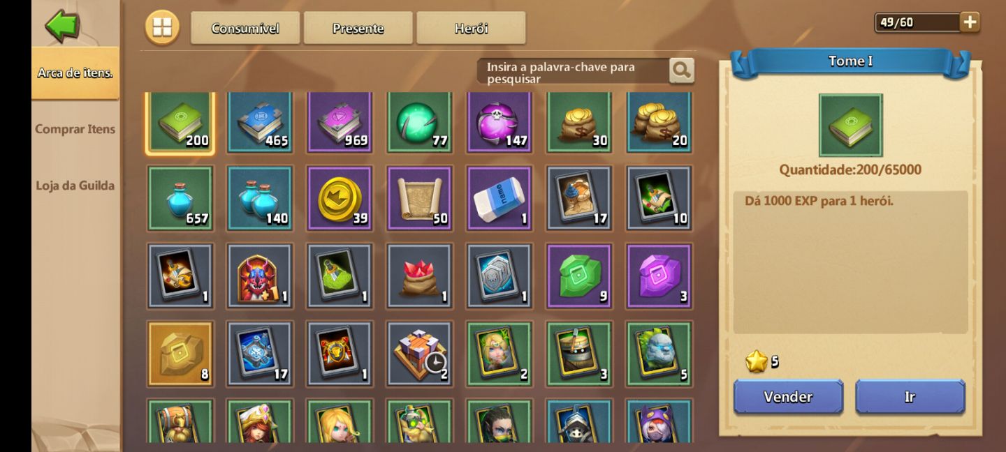 CASTLE CLASH (servidor CLÁSSICO ) Conta com o melhor time atualmente