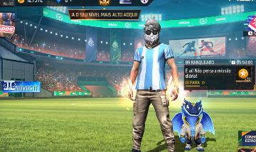 Conta free fire gemada