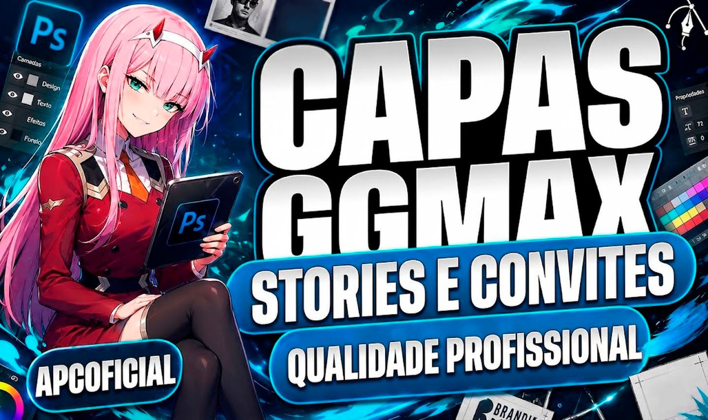 DESIGN GRÁFICO PROFISSIONAL: CAPAS ANÚNCIOS GGMAX, STORIES E CONVITES DIGITAIS