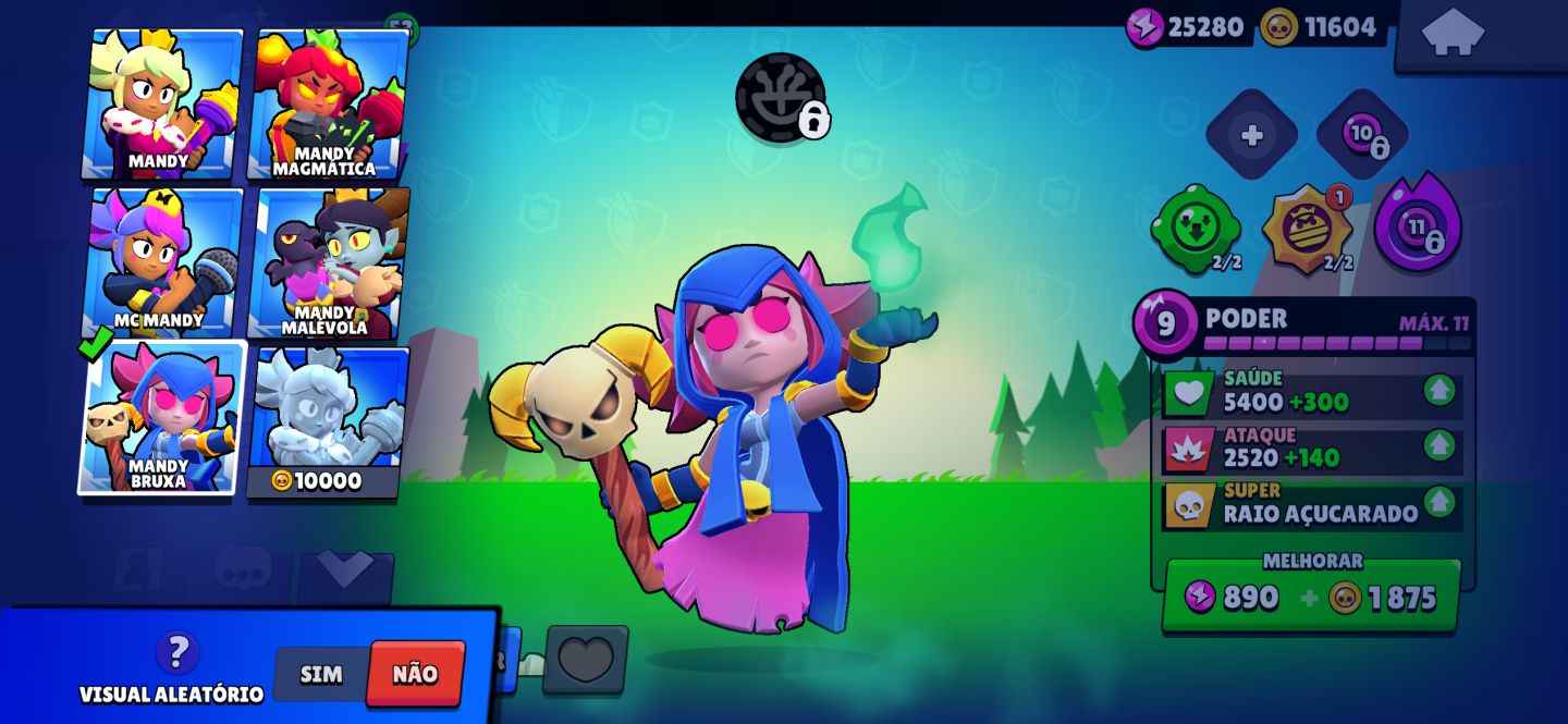 Conta Brawl Stars 65k+ | conta: 2021 | prestígio: 44 | skin: 434 | Hipercarga:85