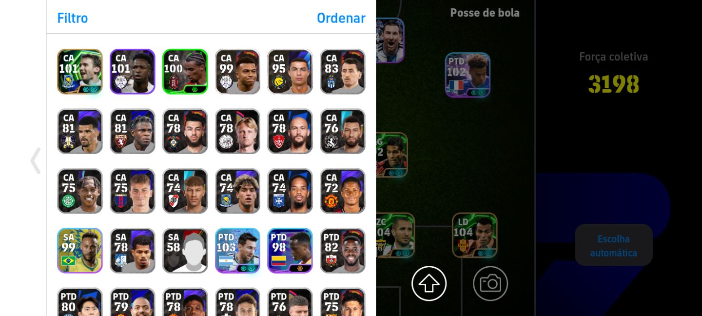 Conta de efootball