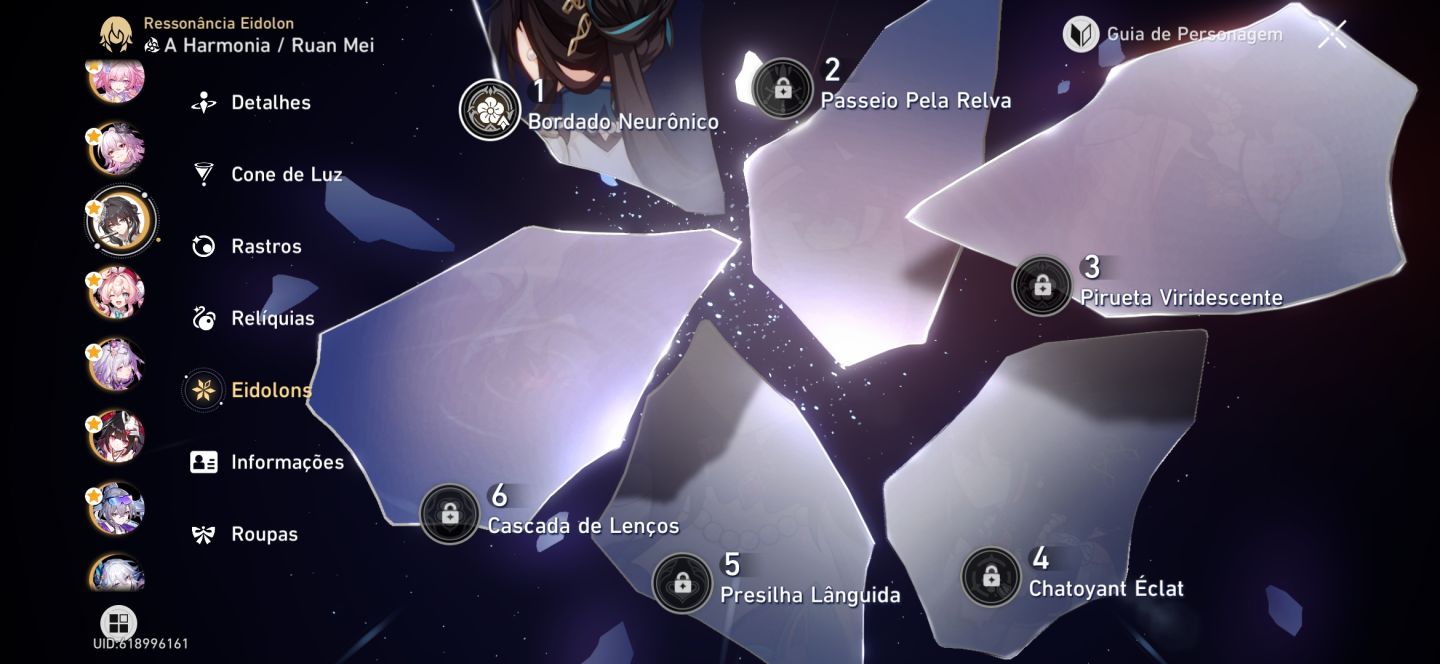 CONTA DE HONKAI STAR RAIL COMPLETA COM VARIOS TIMES METAS E PREMIUM