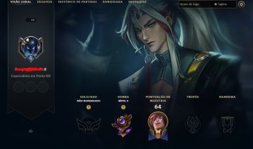 Conta nivel 30 UNRANKED - ranked liberada - 700 de RP - UPADA A MÃO MMR BUSTADO