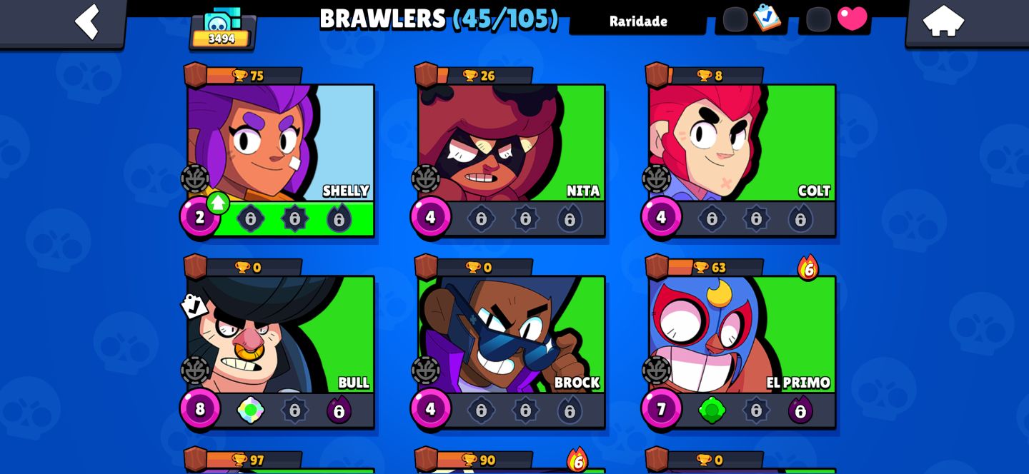Conta de Brawl Stars super barata