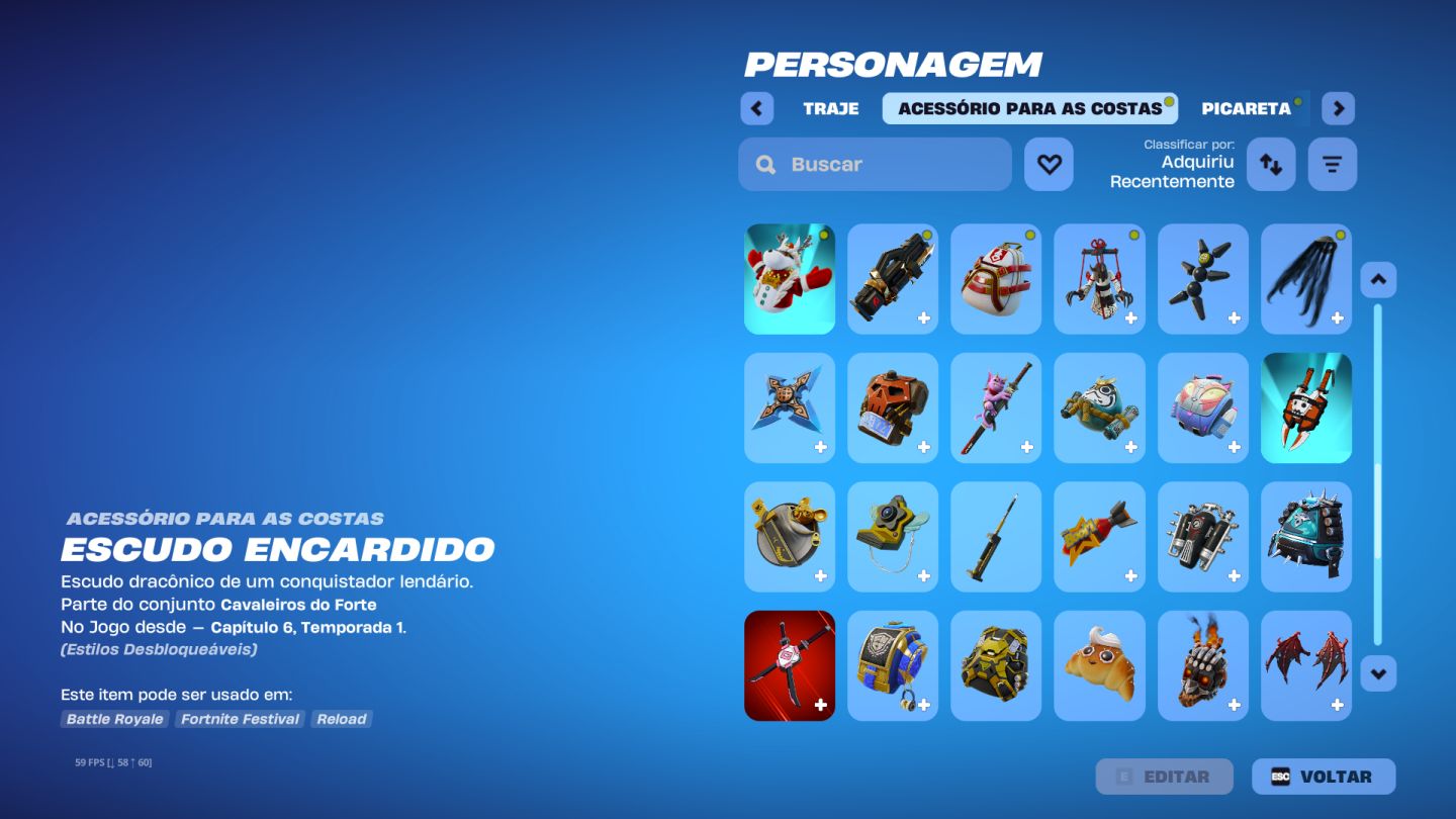 Conta Fortnite + epic games