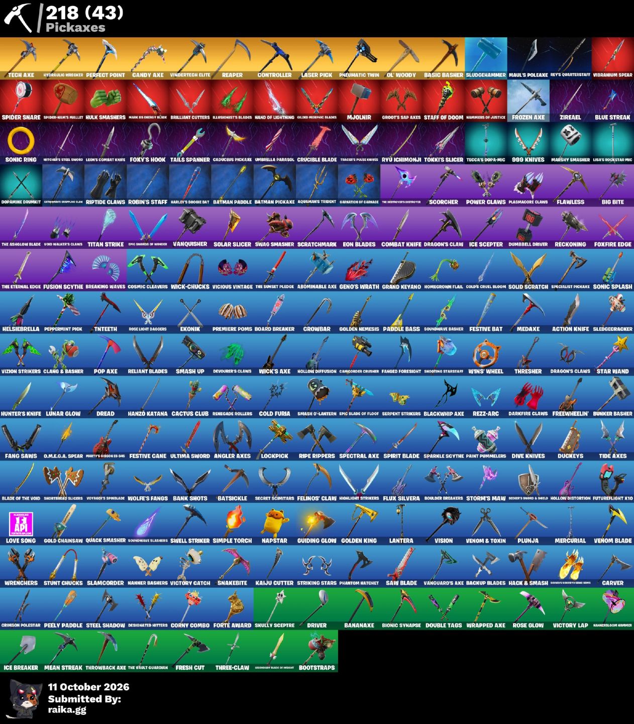 223 SKINS - STW FUNDADOR/ TRAVIS SCOTT/GLOW/ LEON/ NEO VERSA/ EMOTE SWITCH 2