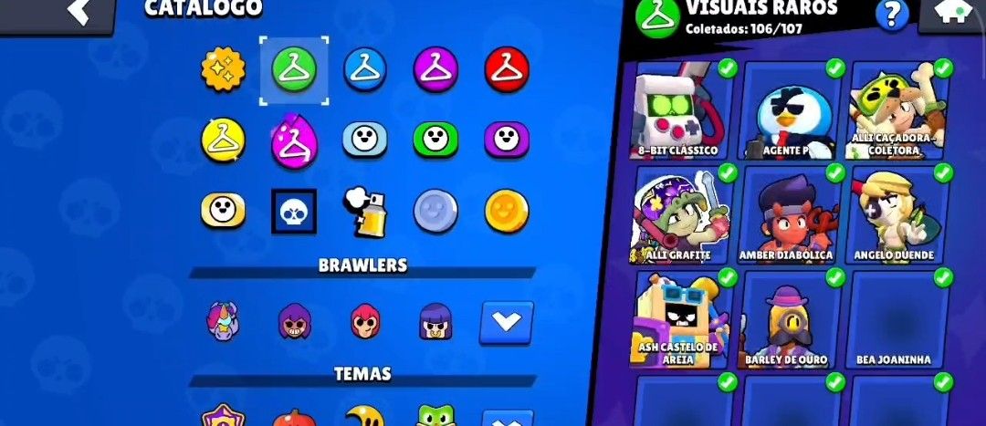 Conta Brawl star 135.000 troféus e todos os brawls liberados ,full acesso