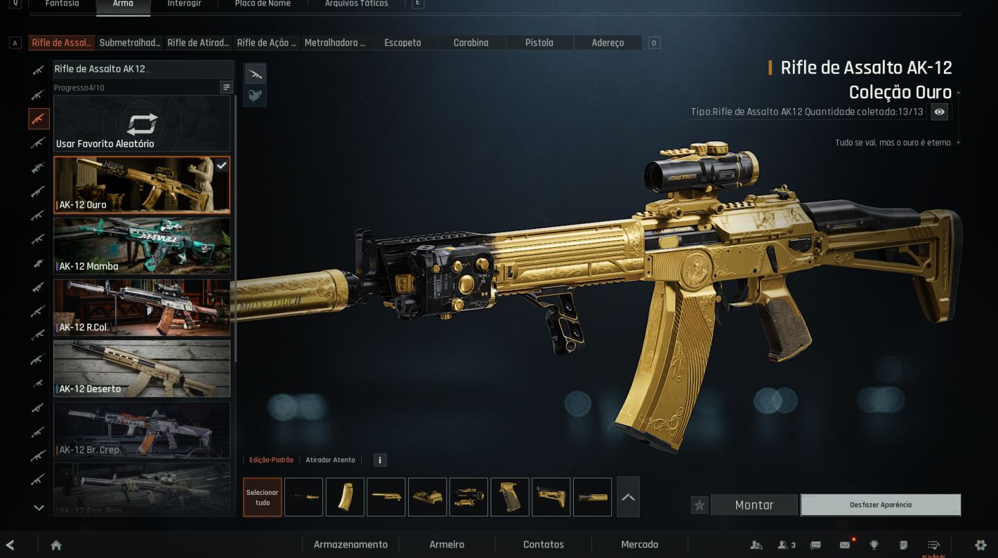 CONTA ARENA BREAKOUT 300M+ STASH + 3 SKINS