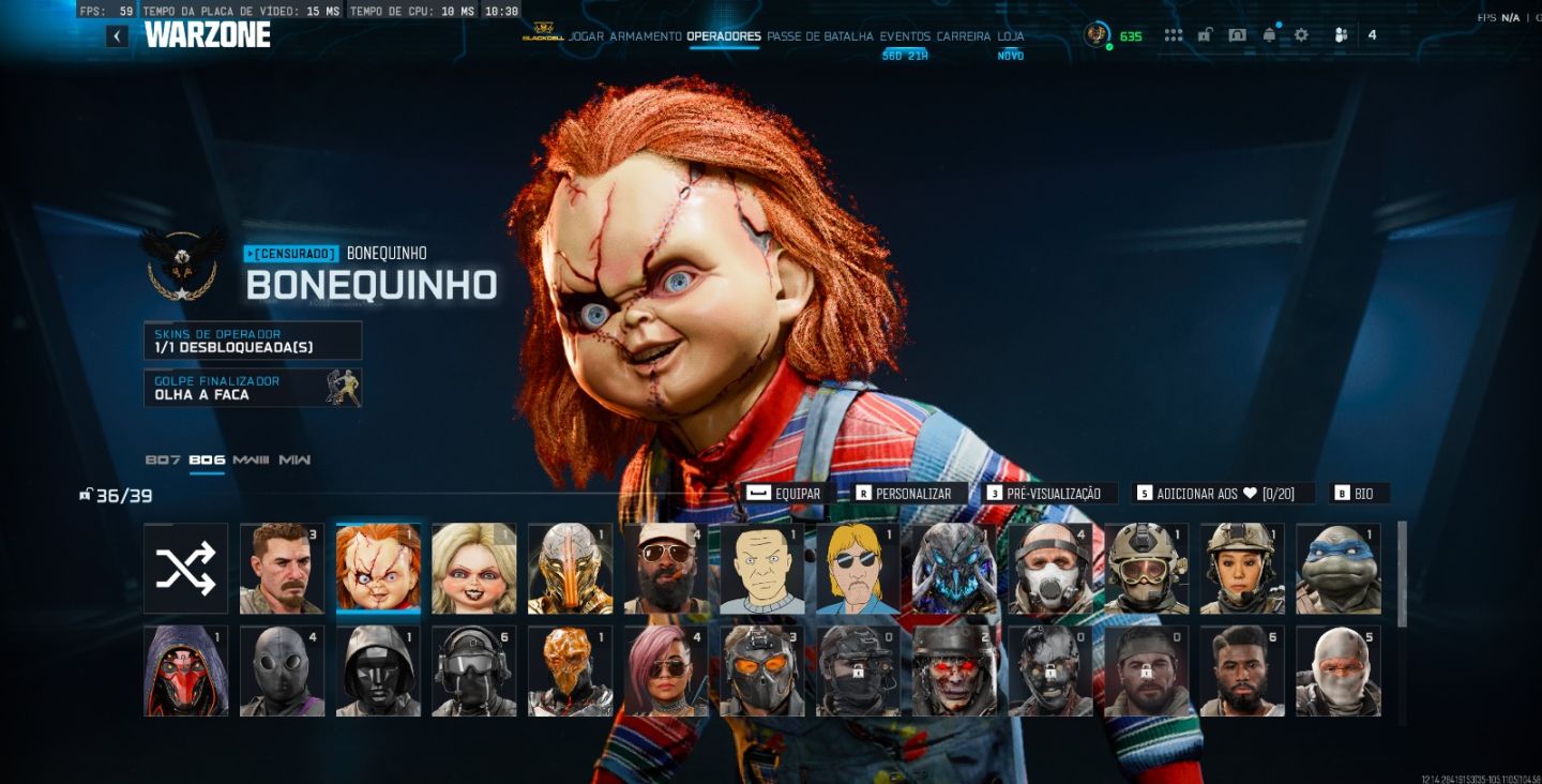 CONTA MESTRE PRESTÍGIO nivel 800 WARZONE BO7 BO6 MWIII