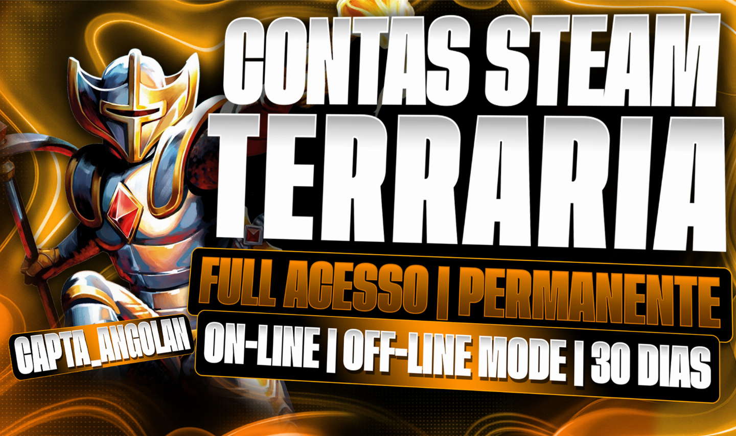 CONTA TERRARIA - STEAM FULL ACESSO | MENOR PREÇO DA GGMAX - BLACK FRIDAY