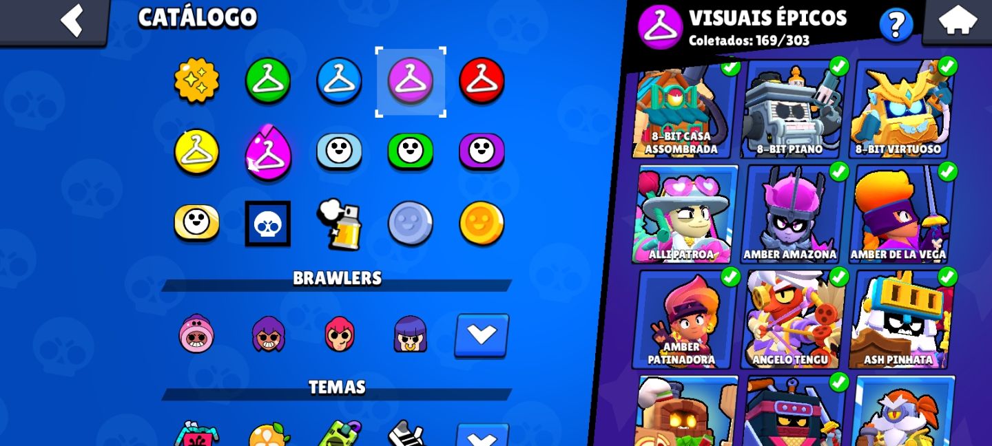 (PRA HOJE!!) Conta de BRAWL STARS de 2019 com 75k de troféus e todos os brawlers