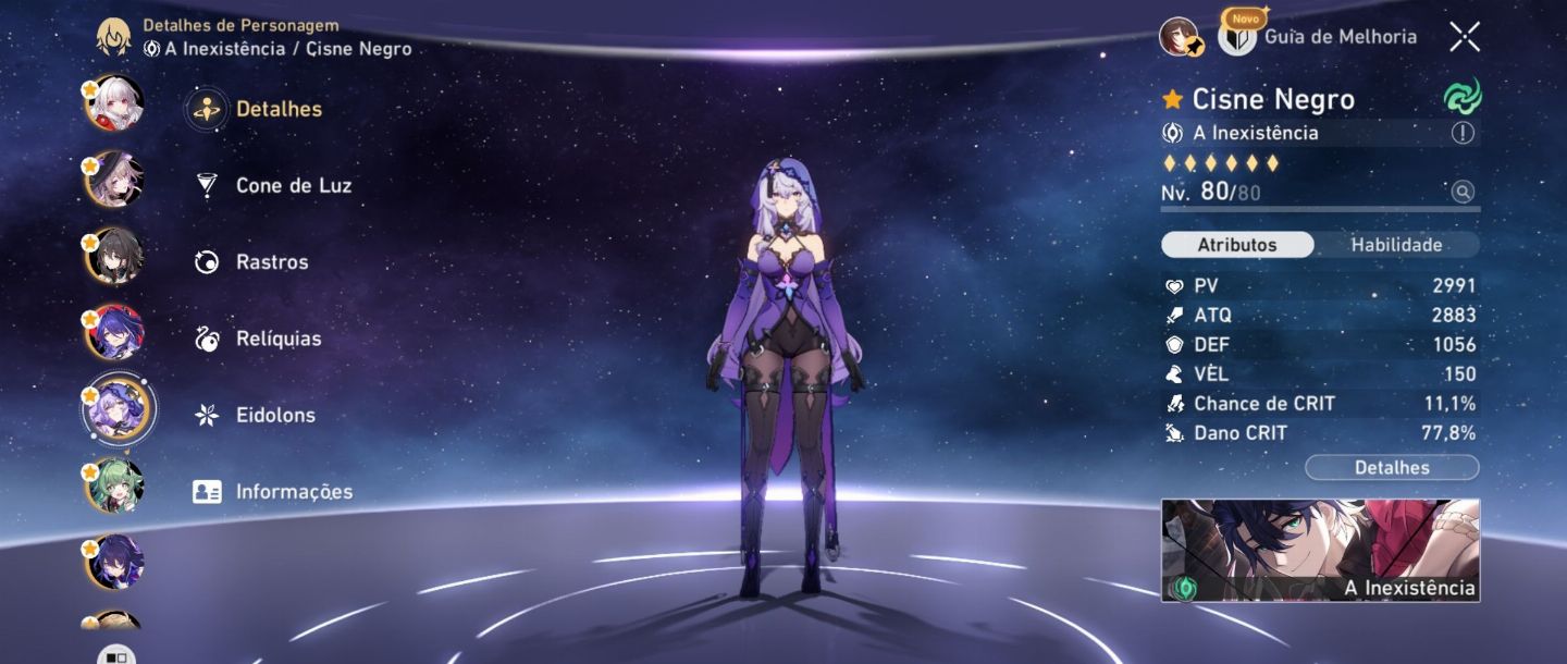 Conta endgame hsr, zzz vivian skin +