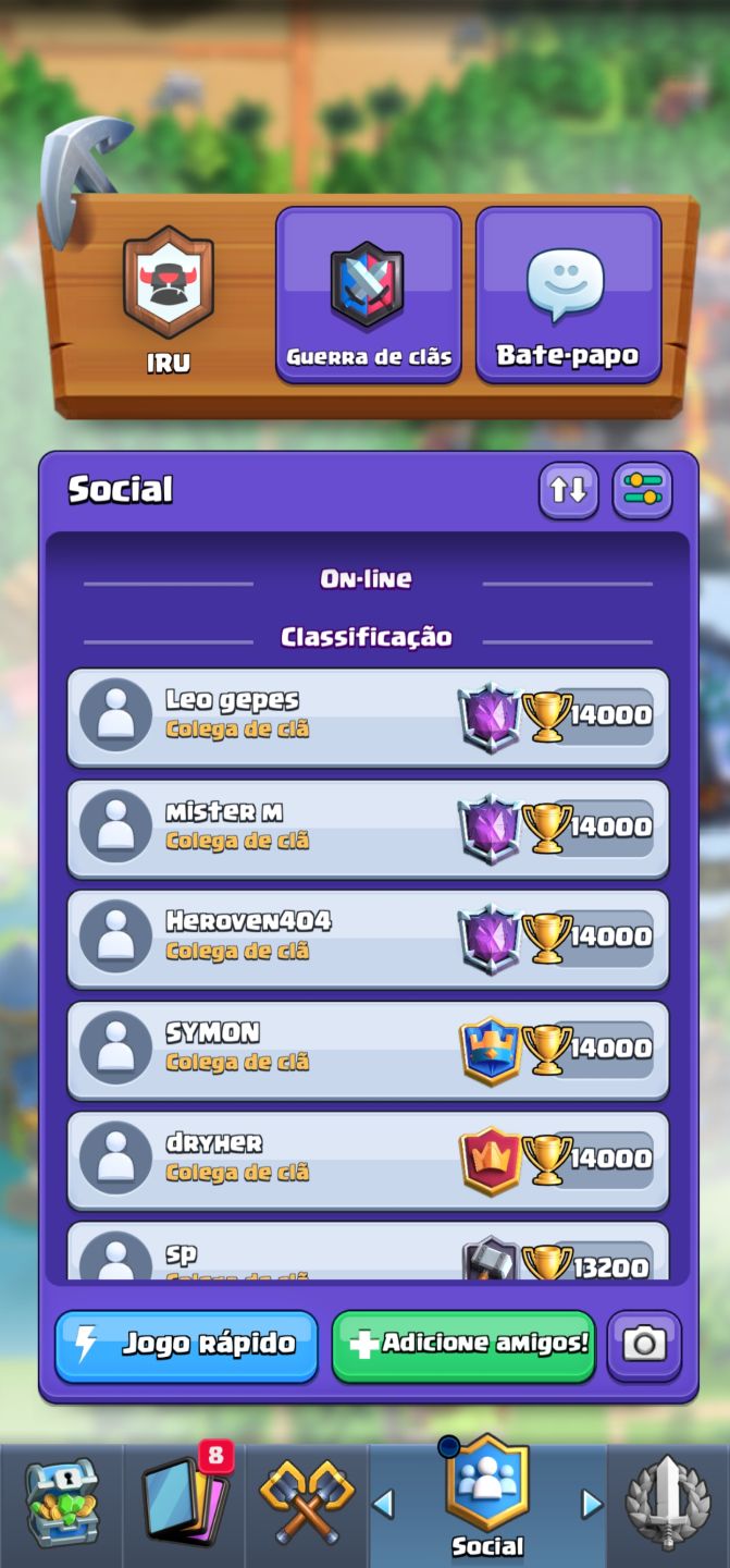 CONTA CLASH ROYALE 9.672 TROFÉUS | 7 ANOS DE CONTA