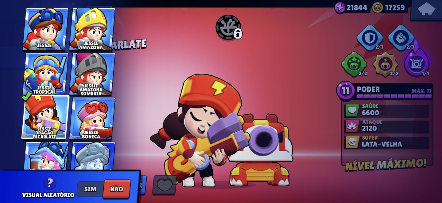 [PRA HOJE] CONTA BRAWL UPADA/SKINS RARAS, 60K, 102 BRAWLERS, CONTA MUITO ANTIGA