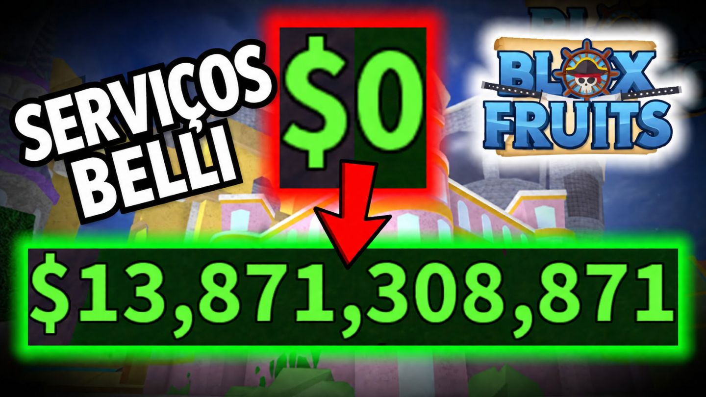 SERVIÇO BLOX FRUITS /(MAGNETIC, MISSÃO 1 SEA) /BOUNTY, MAESTRIA, BELLI, ... TUDO
