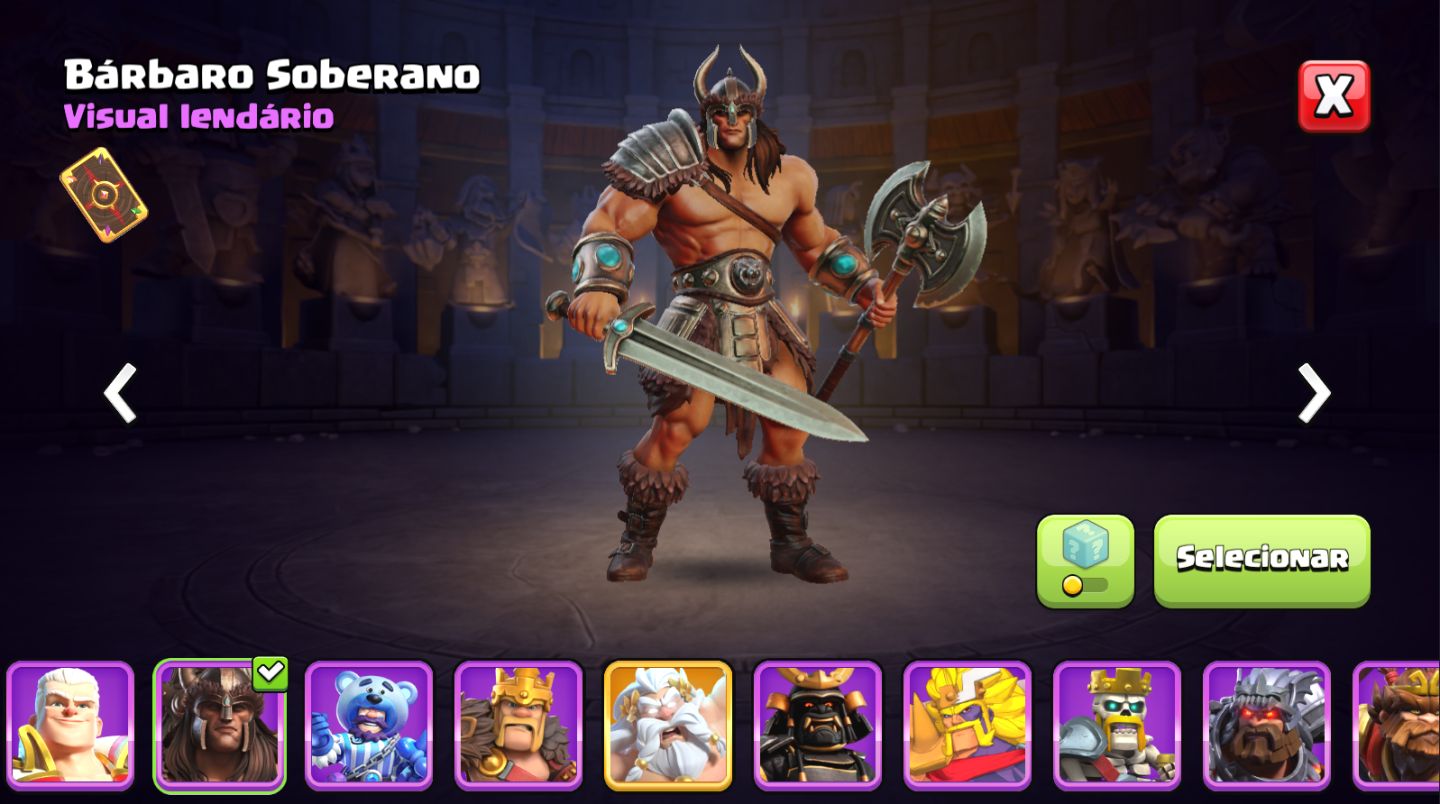 Conta clash of clans premium