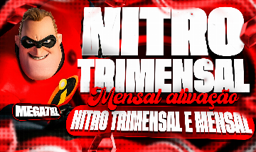 ( DISCORD ) NITRO 3 MESES/TRIMENSAL | ATIVAÇÃO | ENTREGA AUTOMÁTICA!!!