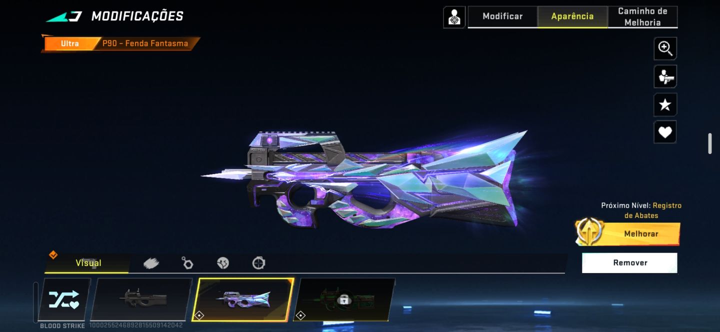 CONTA BLOODSTRIKE SKIN M82 E P90