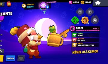 CONTA BRAWL STARS 44K - GALE COMERCIANTE | COLLETE TRIXIE | POCO STARR PARK
