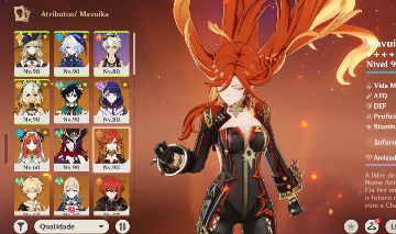 GENSHIN Mavuika, Chasca, Xilonem, Furina, Raiden, Navia+bis e+