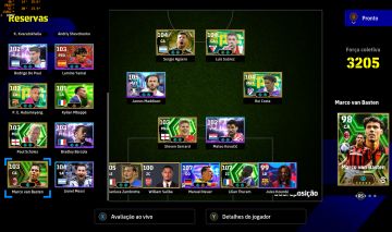 CONTA EFOOTBALL STEAM 3205 | THURAM 107| ZAMBROTA 105| NEUER 107 | MADSON 105