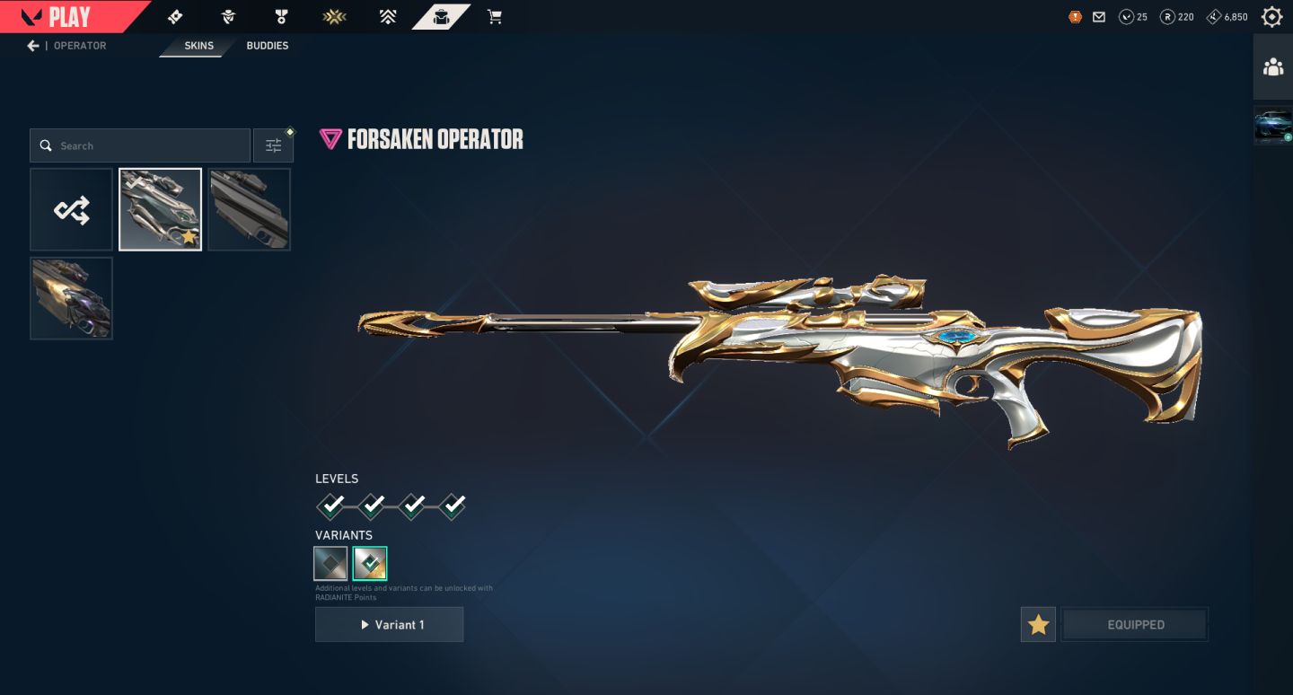 CONTA VALORANT - MUITAS SKINS - PREÇO BAIXO