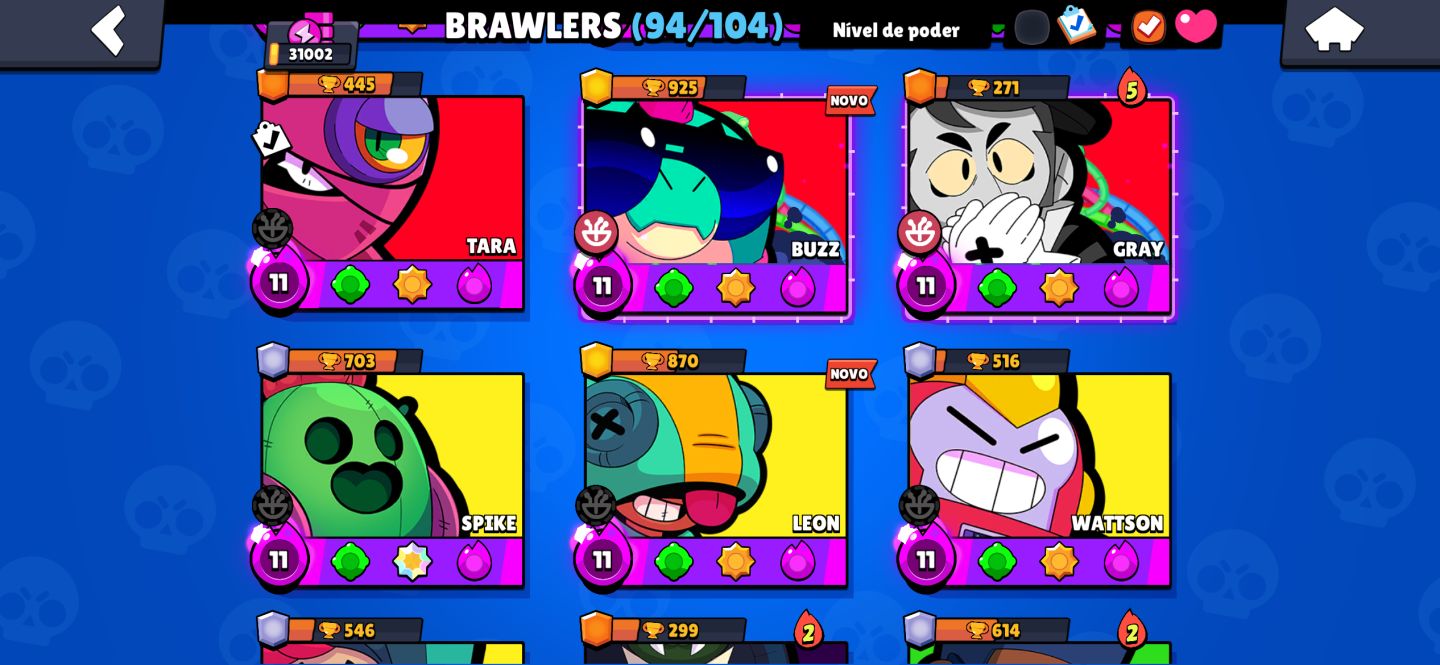 Conta supercell com Brawl Stars +2 Jogos ( Vejam as imagem e a descrição)