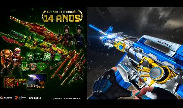 CONTA COM M4A1-S-Cyborg CFS Aurora e HK ou QBZ a sua escolha com todos os dados
