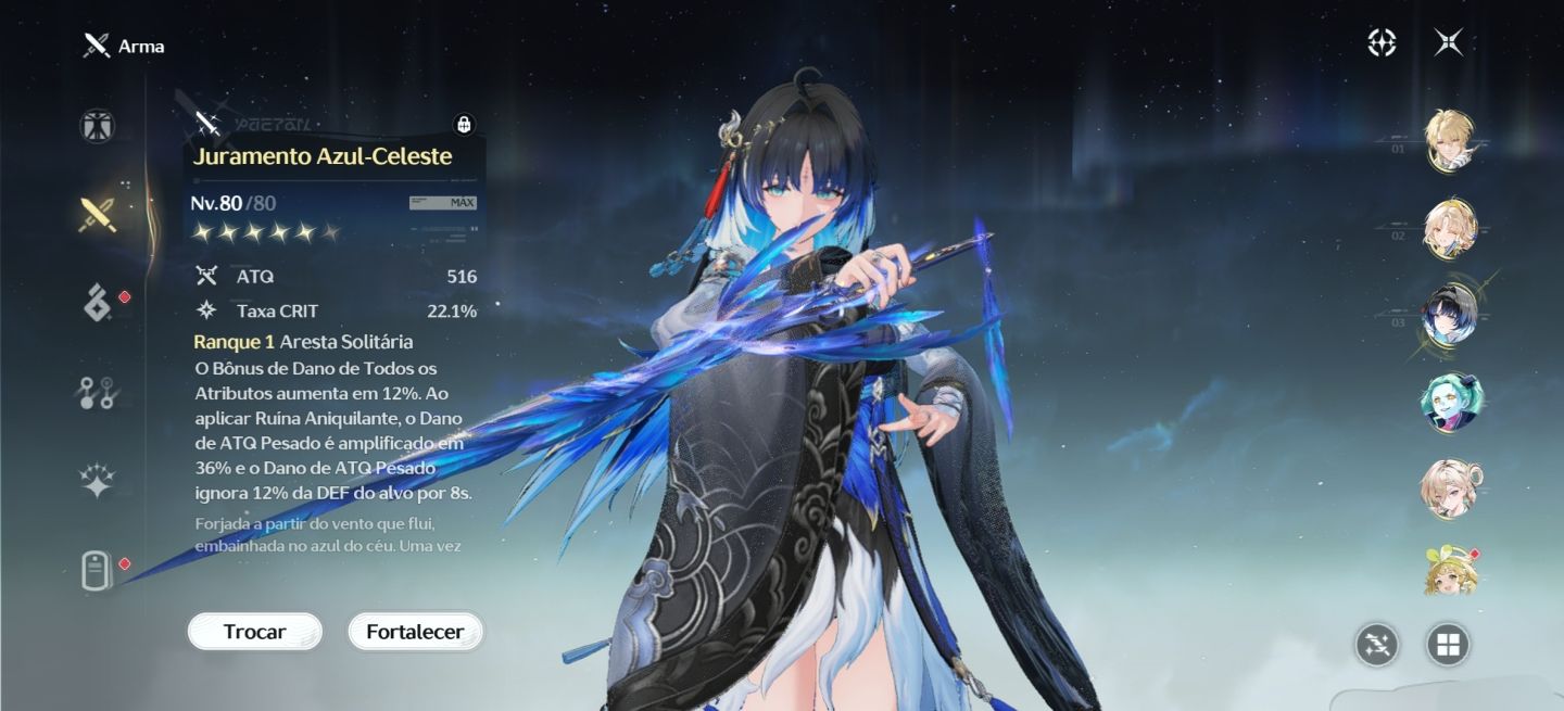 CONTA DE WUWA! NO GARANTIDO! LUUK, SUISUI C1, YANGANG: XUALING C1 E MAIS!