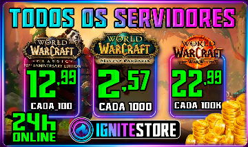 World Of Warcraft Retail - Gold (Monnaie Du Jeu) - Code PC - Neuf Sous Scellé