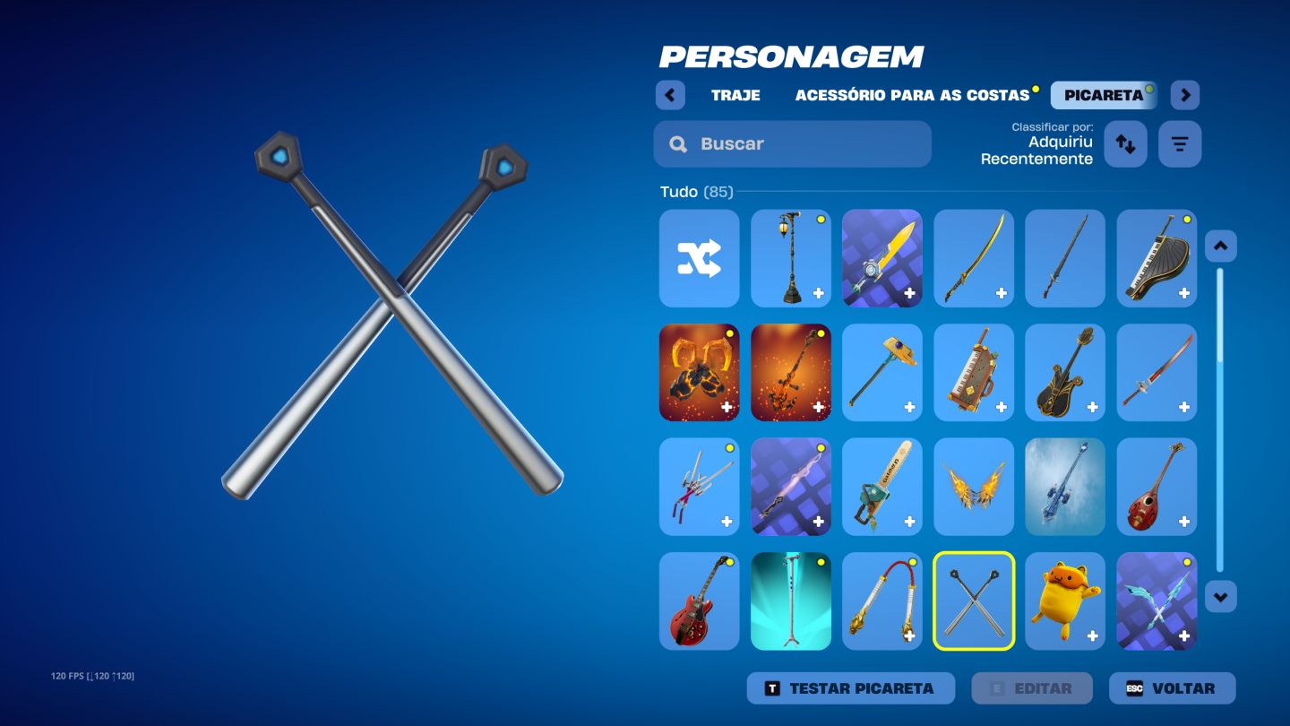 Conta Fortnite Rara 2017, Itens da Primeira Temporada, Único Dono.