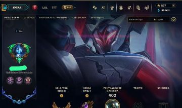 Conta LoL último rank Ouro, todos os campeões habilitados. + de 1000R$ em skins.