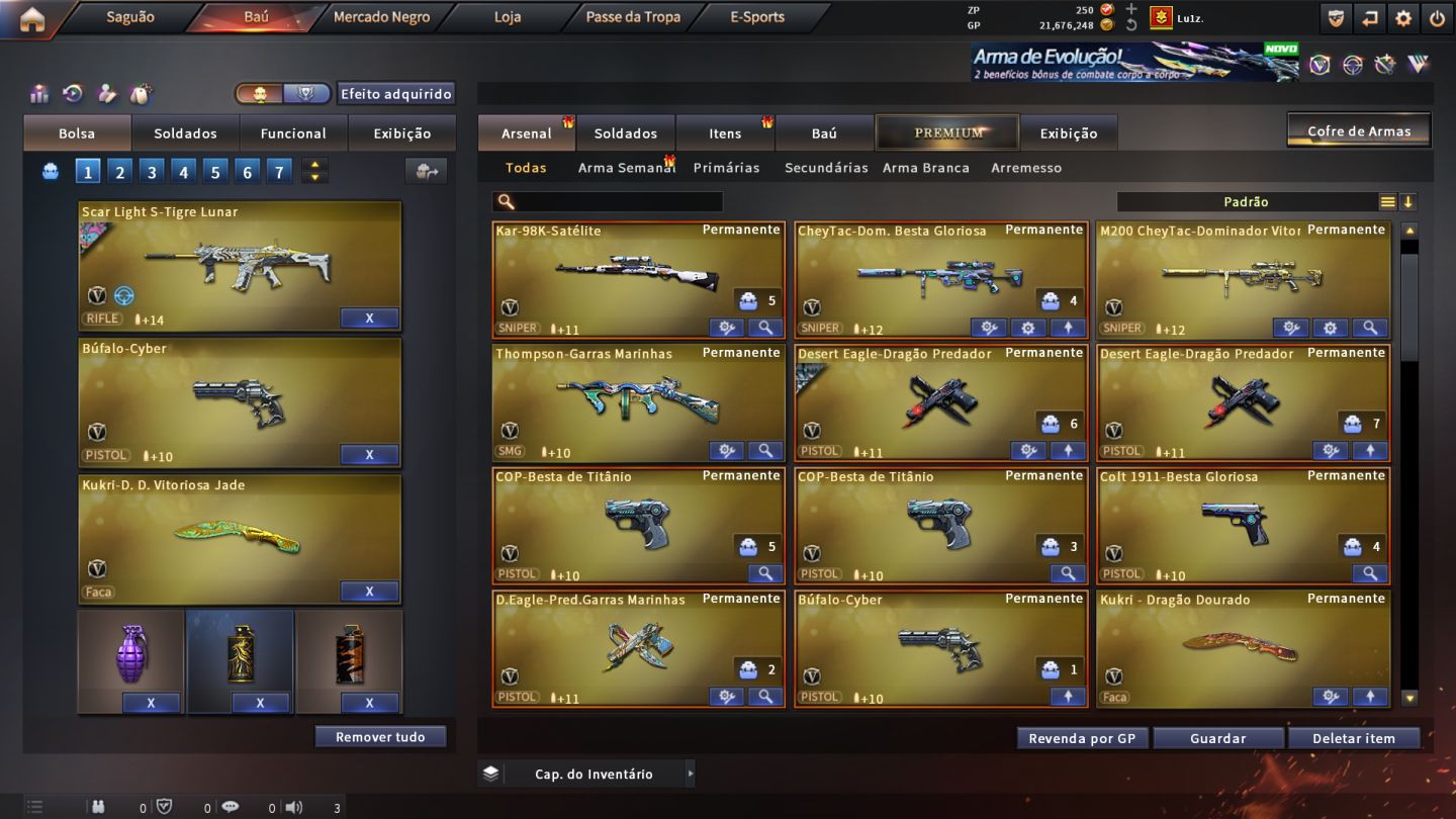 CONTA CROSSFIRE 39 VIPS