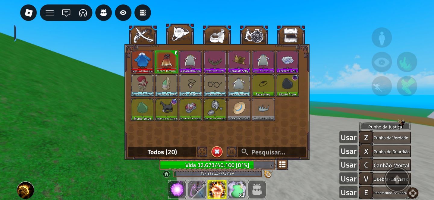 CONTA DE ROBLOX COM 40% DE DESCONTO BLOX FRUITS + KING LEGACY ENTRE OUTROS JOGOS