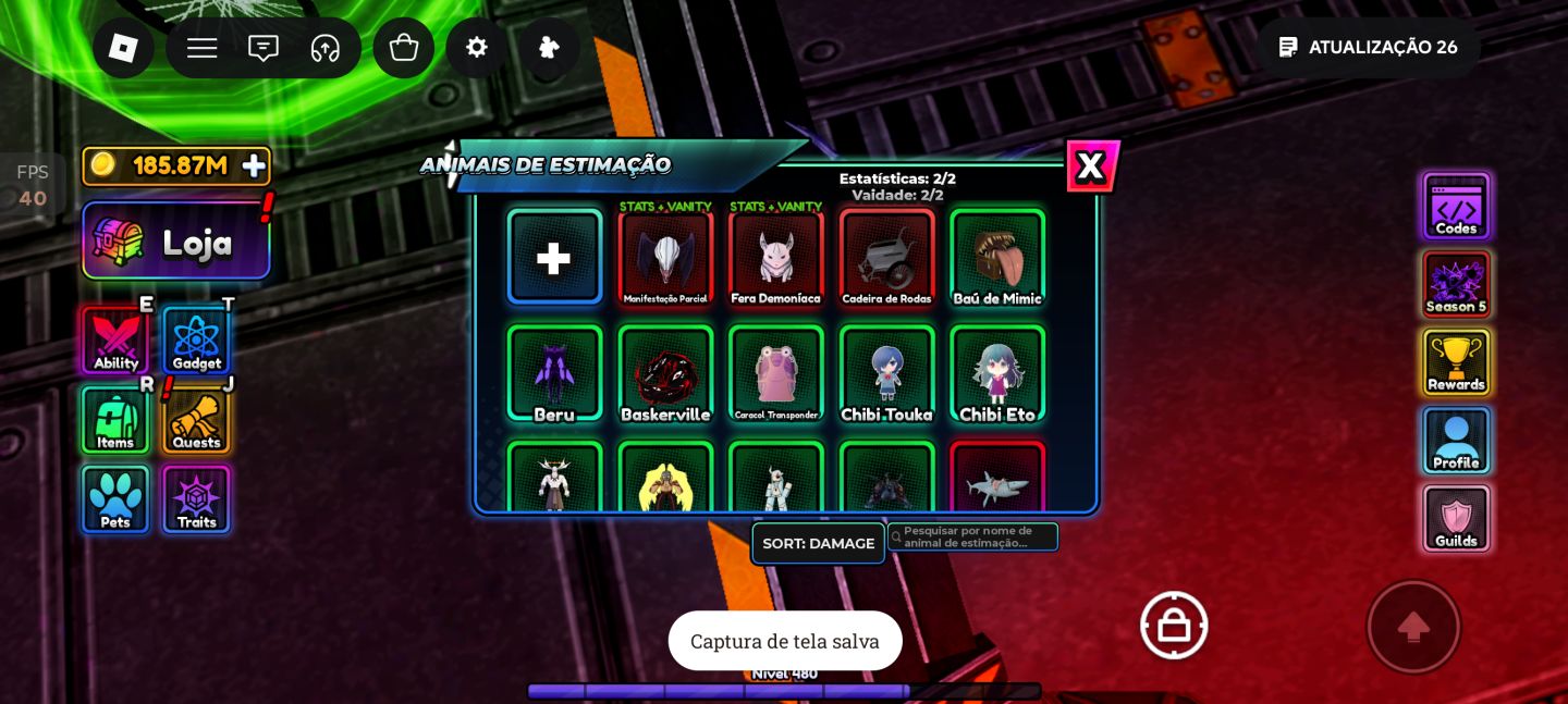 CONTA ANIME APOCALIPSE SLAYERS 2 VV