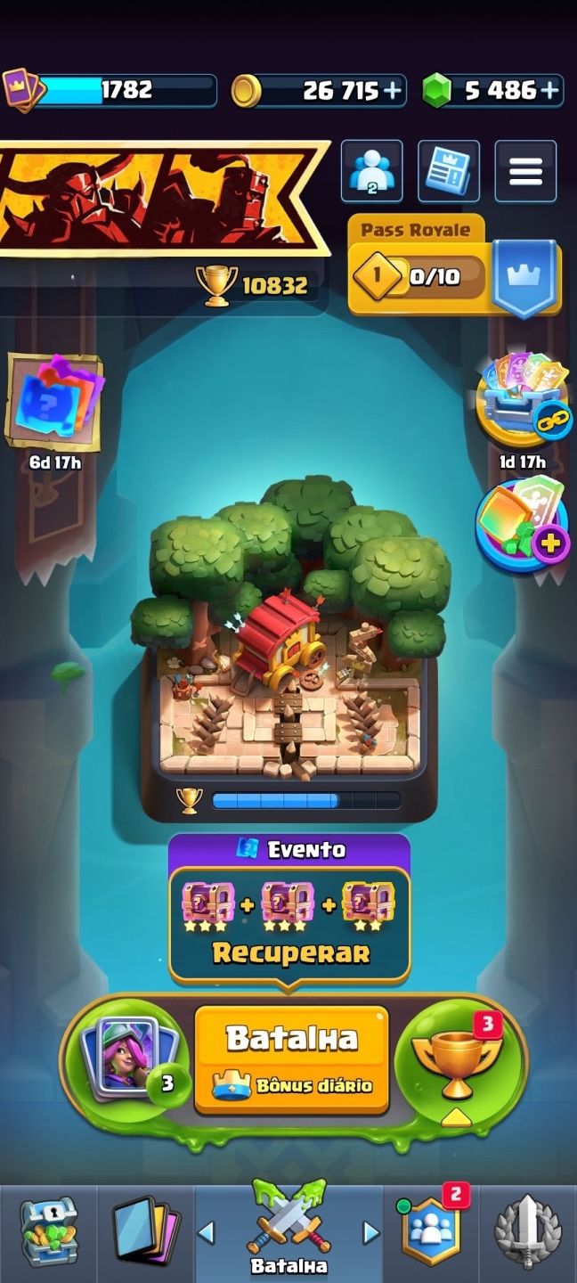 1782 COLEÇÃO | 21 EVO | 5486 GEMAS | 10832 | 91 EMOTES