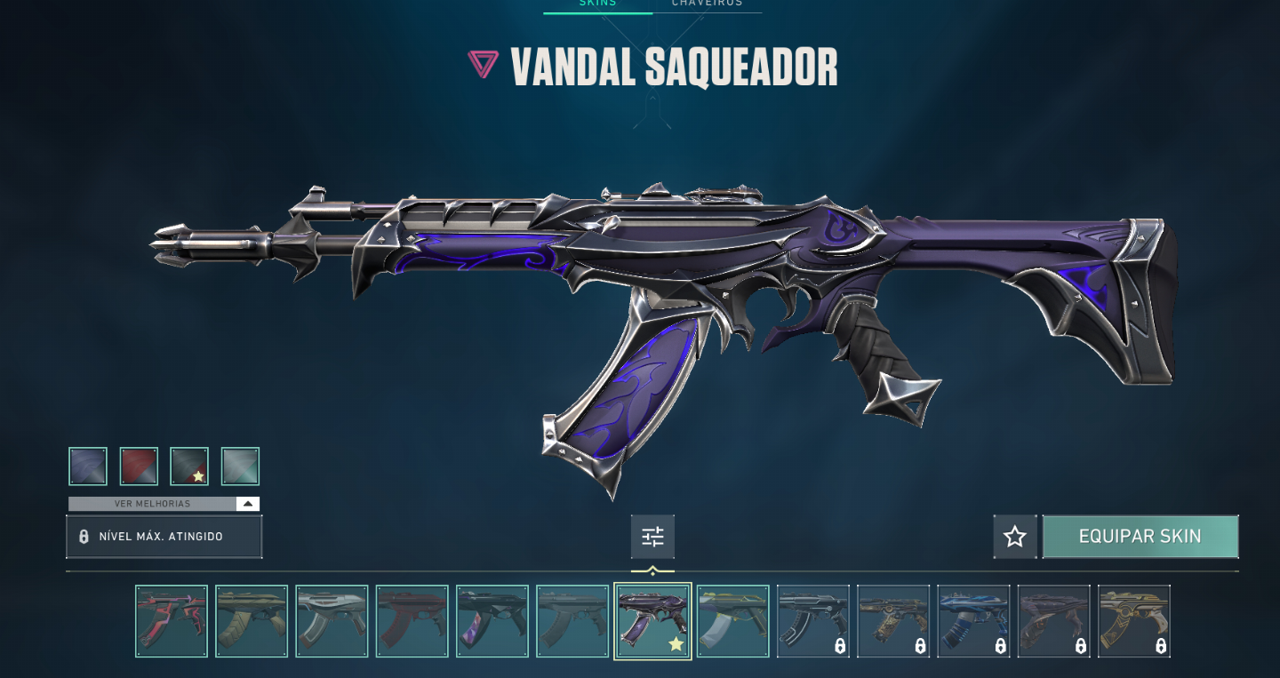 Conta Valorant Full Acesso com mais de 800 reais gasto