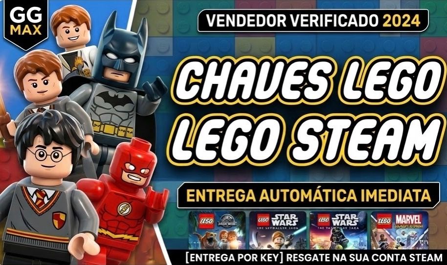 [MAIS VENDIDO] COLEÇÃO LEGO - CHAVES DE ATIVAÇÃO STEAM [ENTREGA AUTOMÁTICA]