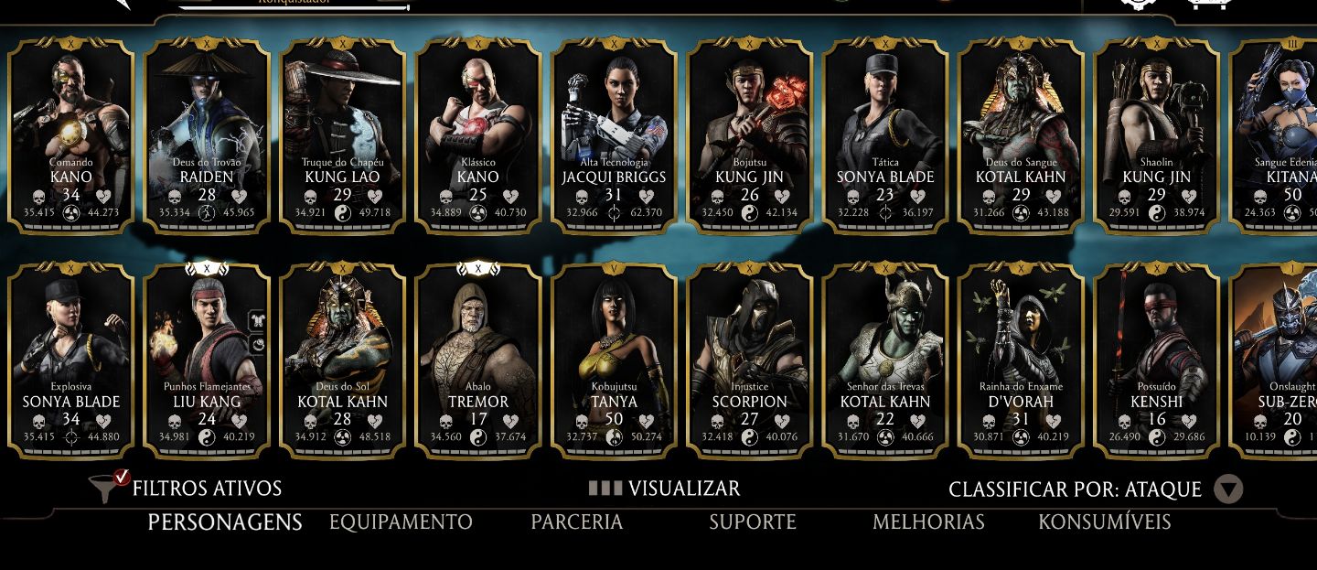 Mortal Kombat Mobile Conta Pro (IOS)