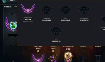 CONTA LOL 100% SEGURA FULL ACESSO | MESTRE SOLO/DUO | NVL 56