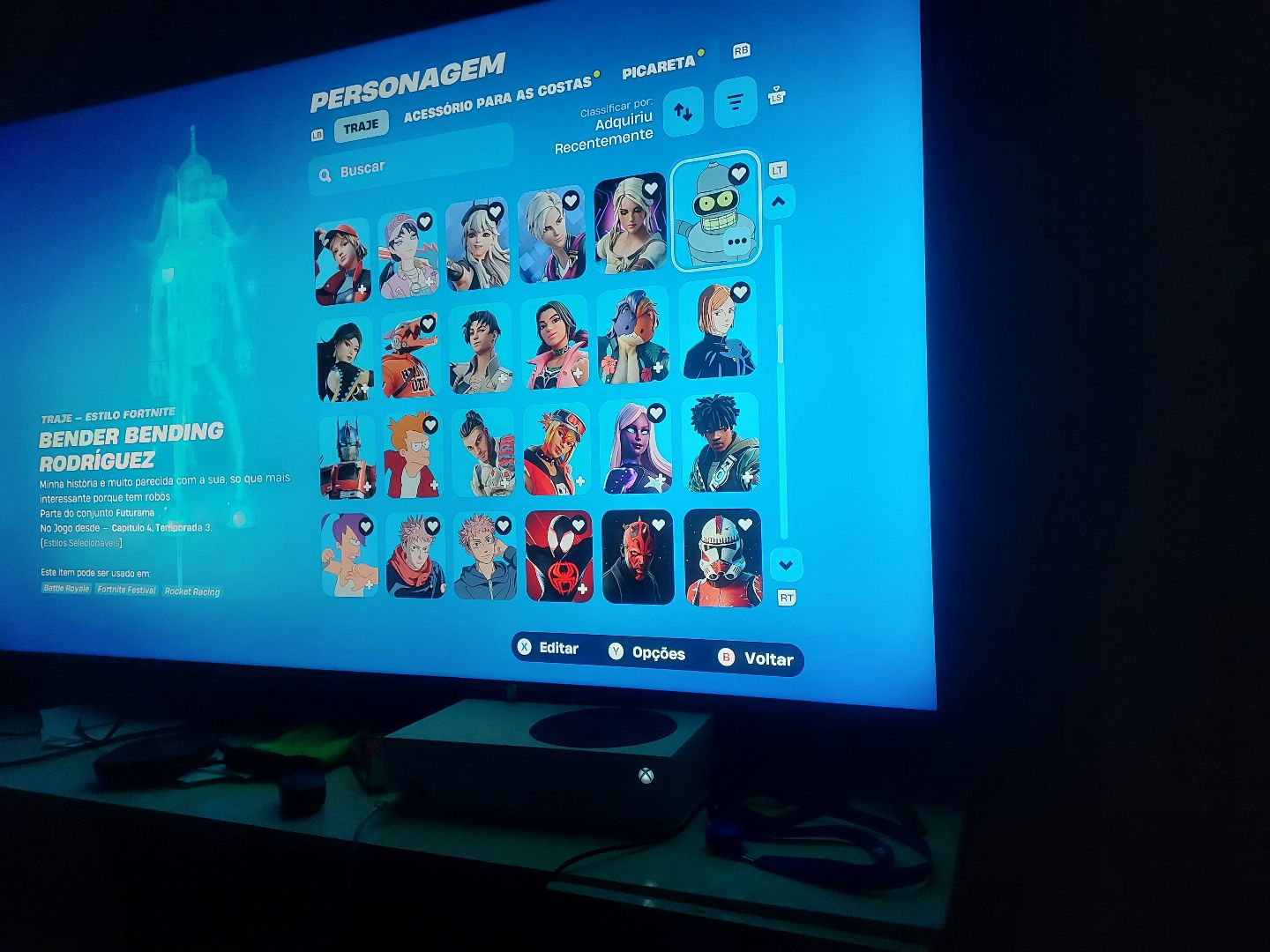 Conta do fortnite antiga passes 4 capítulo 1 e salve mundo 386 skins pacotes rar