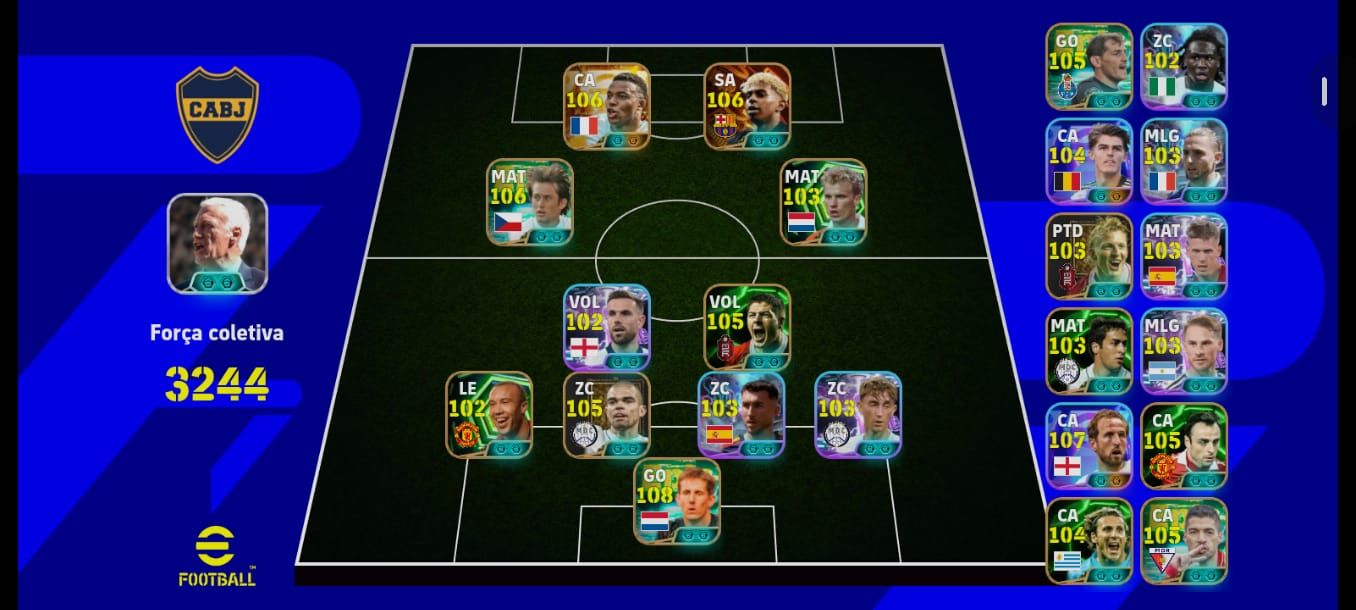 Conta de efootball 3244