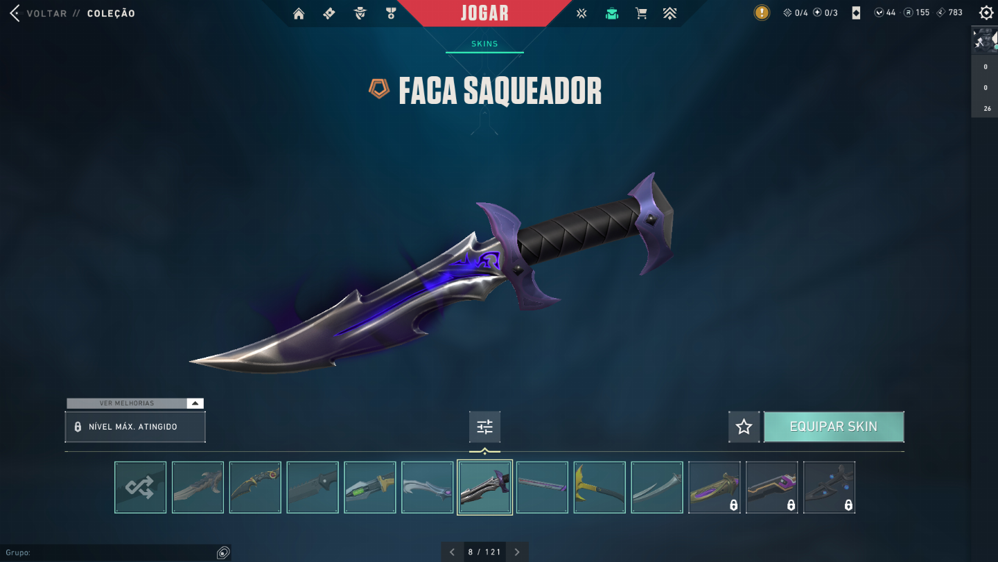 Valorant, Conta desde o Beta, recheada de skins, pacote ancifogo completo