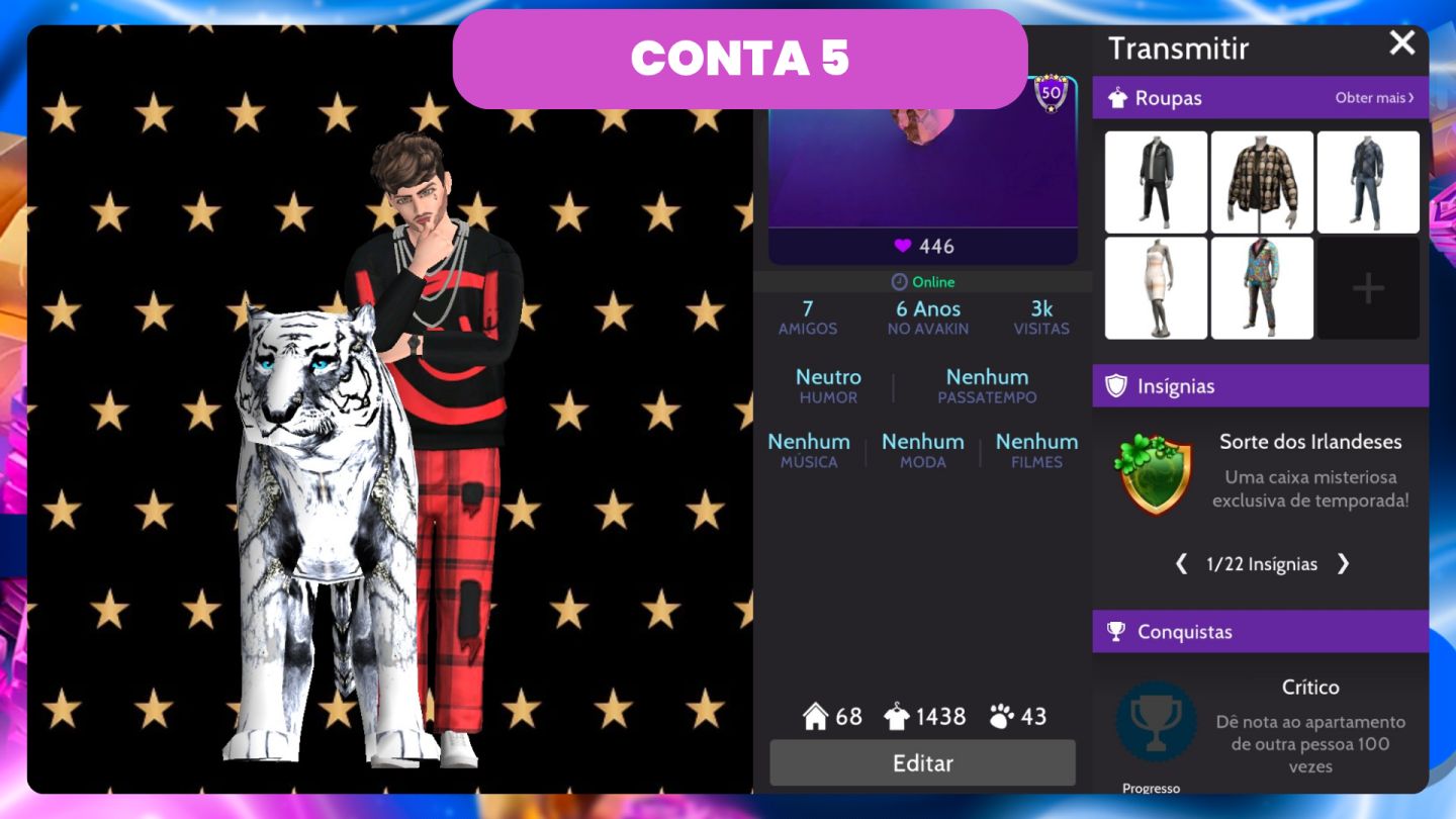 Contas Avakin Life | Melhores contas do Avakin